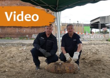 50-Kilo-Weltkriegsbombe erfolgreich in Cottbus entschärft