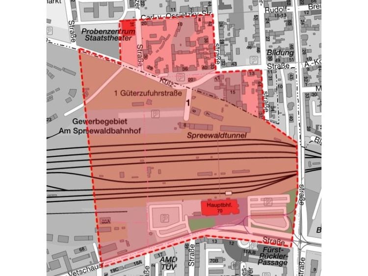 Bombenentschärfung in Cottbus. Zugverkehr wird eingestellt, Evakuierungen nötig