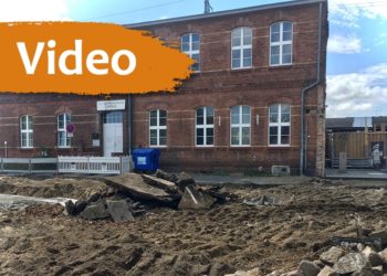 Bombenfund am Großenhainer Bahnhof