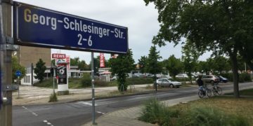 Straßensperrung in Cottbus-Sandow für Fahrbahnreparatur