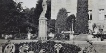 Venusbeet im Branitzer Park wird wieder hergestellt