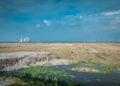 Cottbuser Ostsee_Kraftwerk Jänschwalde im Hintergrund