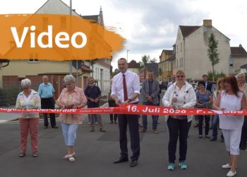 August-Bebel-Straße in Senftenberg offiziell freigegeben
