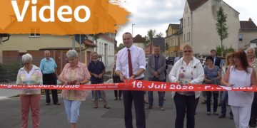 August-Bebel-Straße in Senftenberg offiziell freigegeben