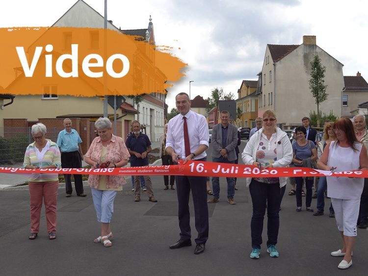 August-Bebel-Straße in Senftenberg offiziell freigegeben
