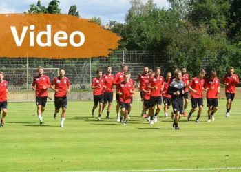 Endlich komplettes Mannschaftstraining beim FC Energie Cottbus
