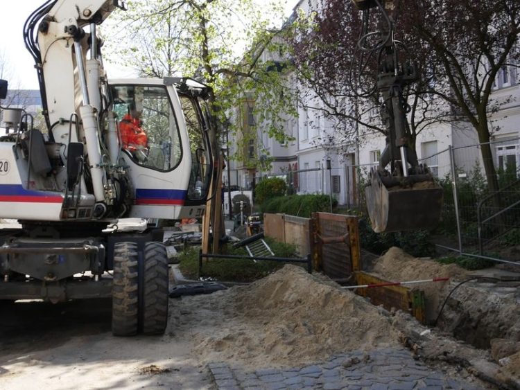 Bauarbeiten in der Calauer Straße werden fortgesetzt