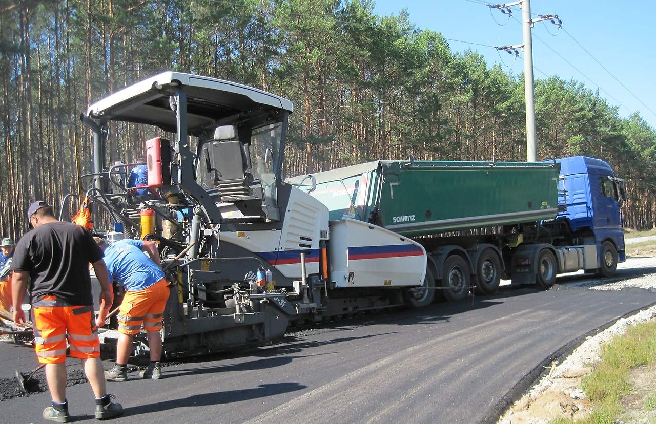 Ausbau der Kreisstraße zwischen Zelz und Bahren liegt im Zeitplan; Foto: Landkreis Spree-Neiße Ausbau der Kreisstraße zwischen Zelz und Bahren liegt im Zeitplan; Foto: Landkreis Spree-Neiße