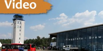 Infoverstantaltung auf dem ehemaligen Flugplatz Drewitz