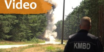 KMBD sprengt Panzerminen bei Bahren