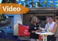 Wakeboard fahren und Livetalks. Infomobil für Cottbuser Ostsee eingeweiht