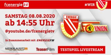 Live im Netz: Die Generalprobe des FC Energie Cottbus gegen Union Berlin
