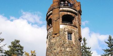 Spremberger Bismarckturm gesperrt. Absturzgefahr an der Besucherplattform