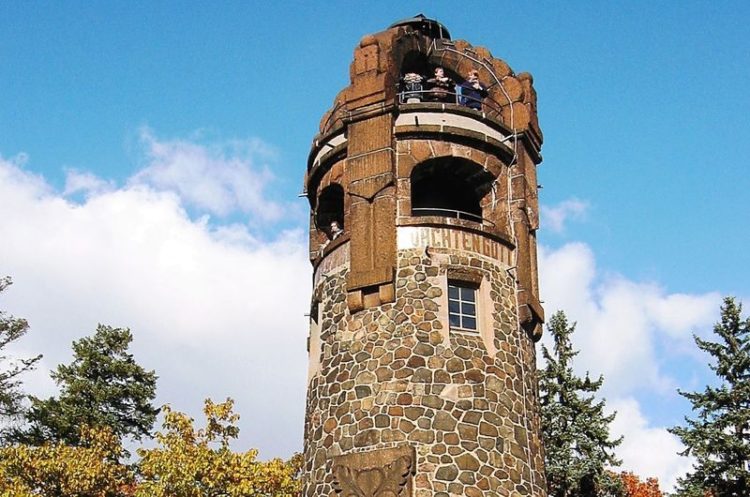 Spremberger Bismarckturm gesperrt. Absturzgefahr an der Besucherplattform