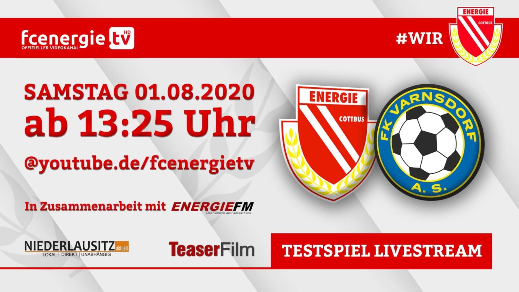 FCEnergieTV Testpiel Energie Cottbus gegen FK Varnsdorf live! NIEDERLAUSITZ aktuell
