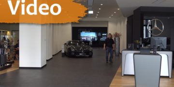 Neuer Showroom Mercedes Autohaus Cottbus