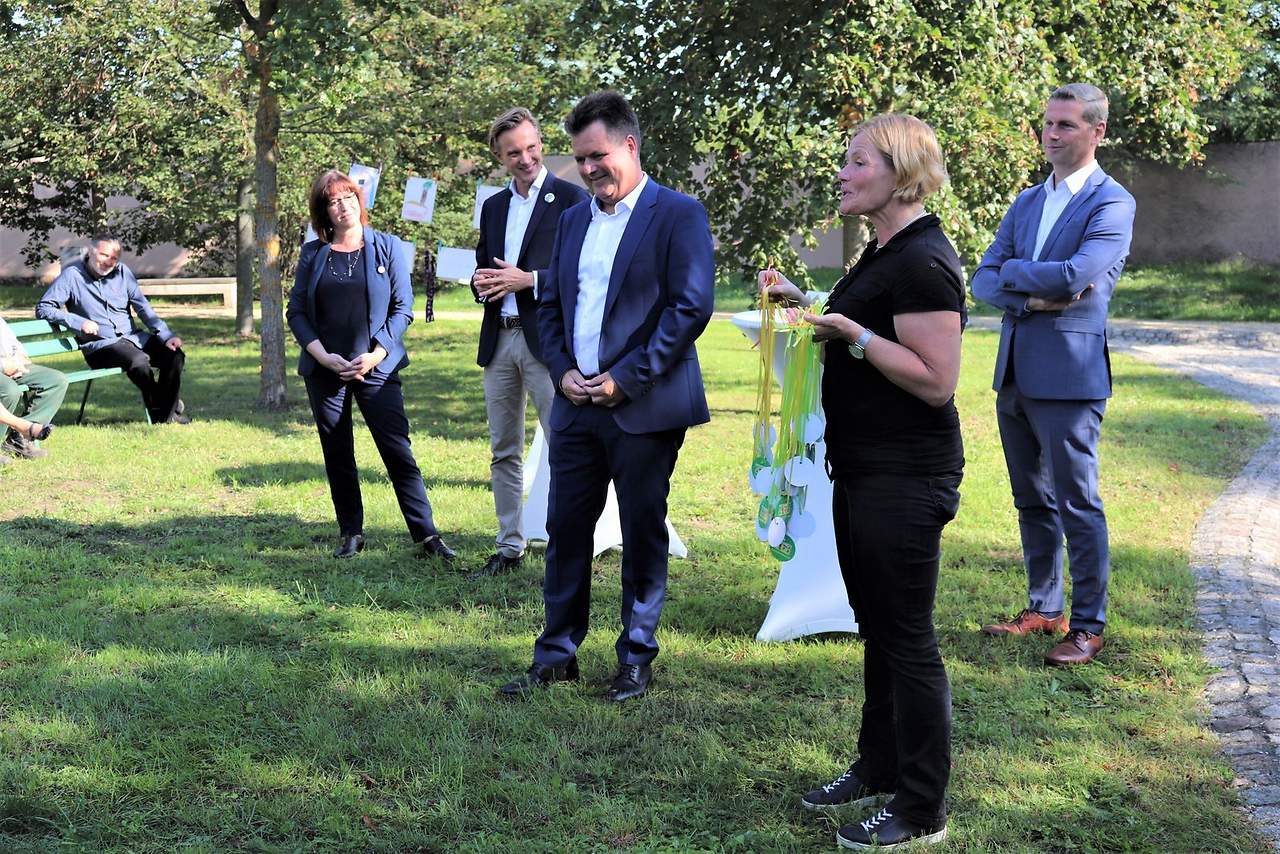 Cottbuser Branitzer Park erhält ersten inklusiven Spielplatz in Südbrandenburg; Foto: SFPM