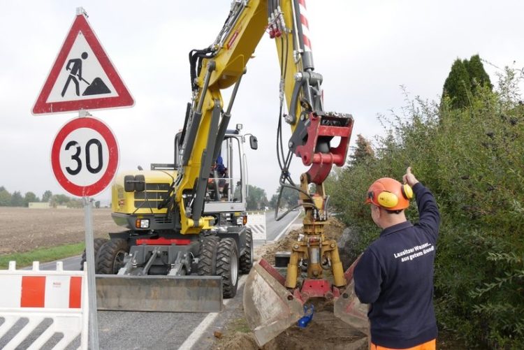 Auras bekommt neue Trinkwasserleitungen. Ortsdurchfahrt gesperrt