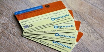 Symbolbild Organspendeausweis