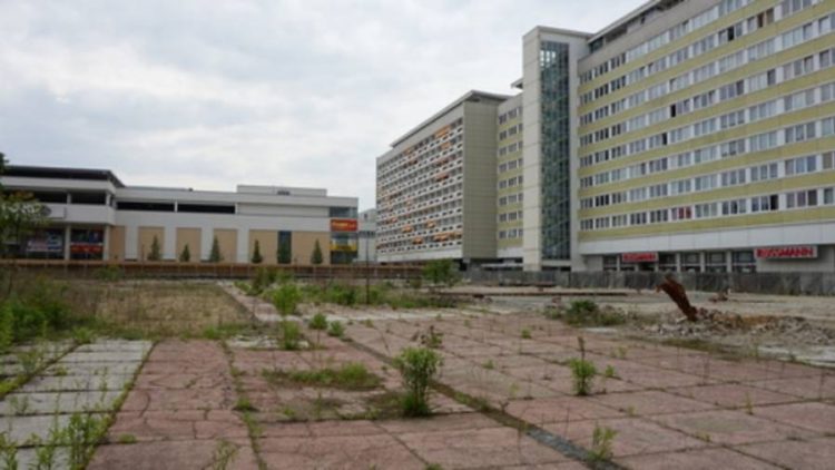 Brachfläche Stadtpromenade Cottbus