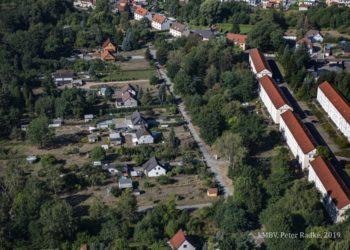 Luftbild aus dem Jahr 2019.; Foto LMBV, Peter Radke