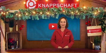 Weihnachtsmarktstand 1: Knappschaft Bahn See