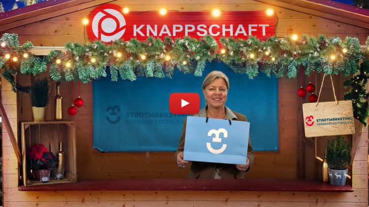 Knappschaft-Weihnachtsmarkt: Mit dem Cottbus-Logo kreativ werden