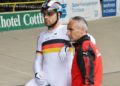 Maximlian Levy und Trainer Eyk Pokorny; Archivbild