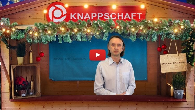 Knappschaft-Weihnachtsmarkt: Gesund bleiben auch in 2021