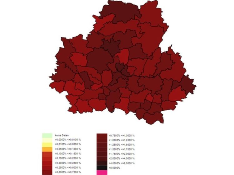 357 Neuinfizierte im Landkreis Bautzen. Inzidenz bei 450