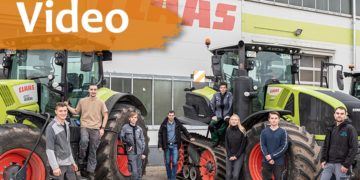 Auszubildende bei den Technischen Werkstätten Langengrassau