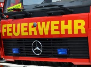 Grillhütte in Cottbus-Sielow gerät in Brand