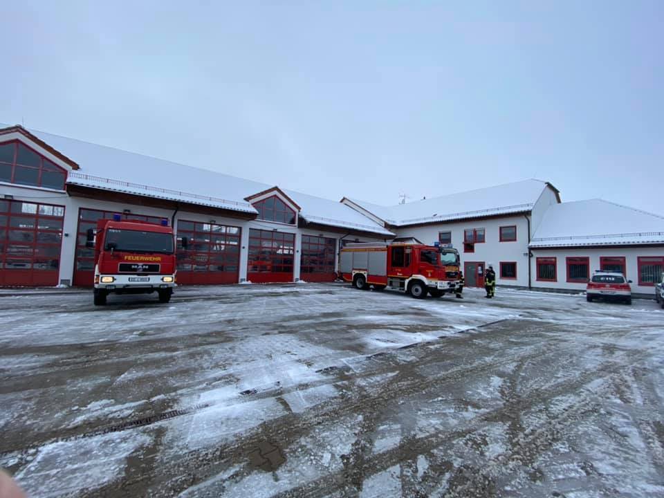 Herzberger Feuerwehr bereitet sich auf Hochwassereinsatz in Büdingen (Hessen) vor; Foto: Hertberg/Elster