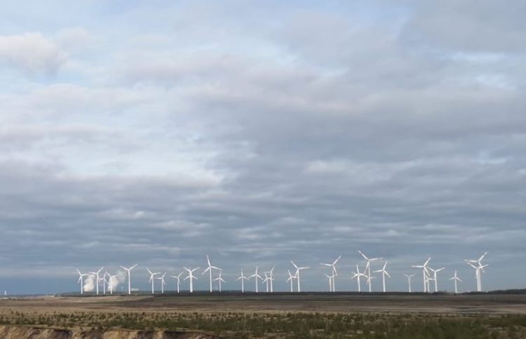 Bestehender Windpark Cottbus Halde