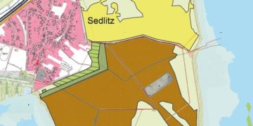 Holzungen am Sedlitzer Westufer beginnen