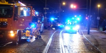 Cottbus: Gasleck in der Sandower Straße wird repariert