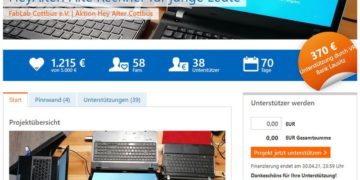 Computer für Schüler! Südbrandenburger Initiative startet Crowdfundingkampagne