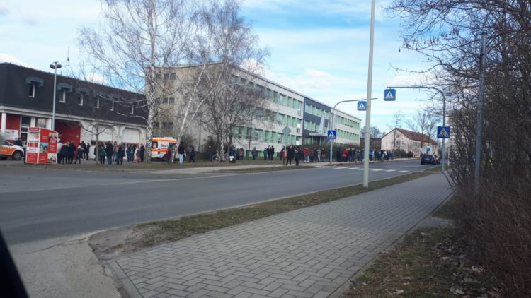 Ansturm Johanniter Testzentrum