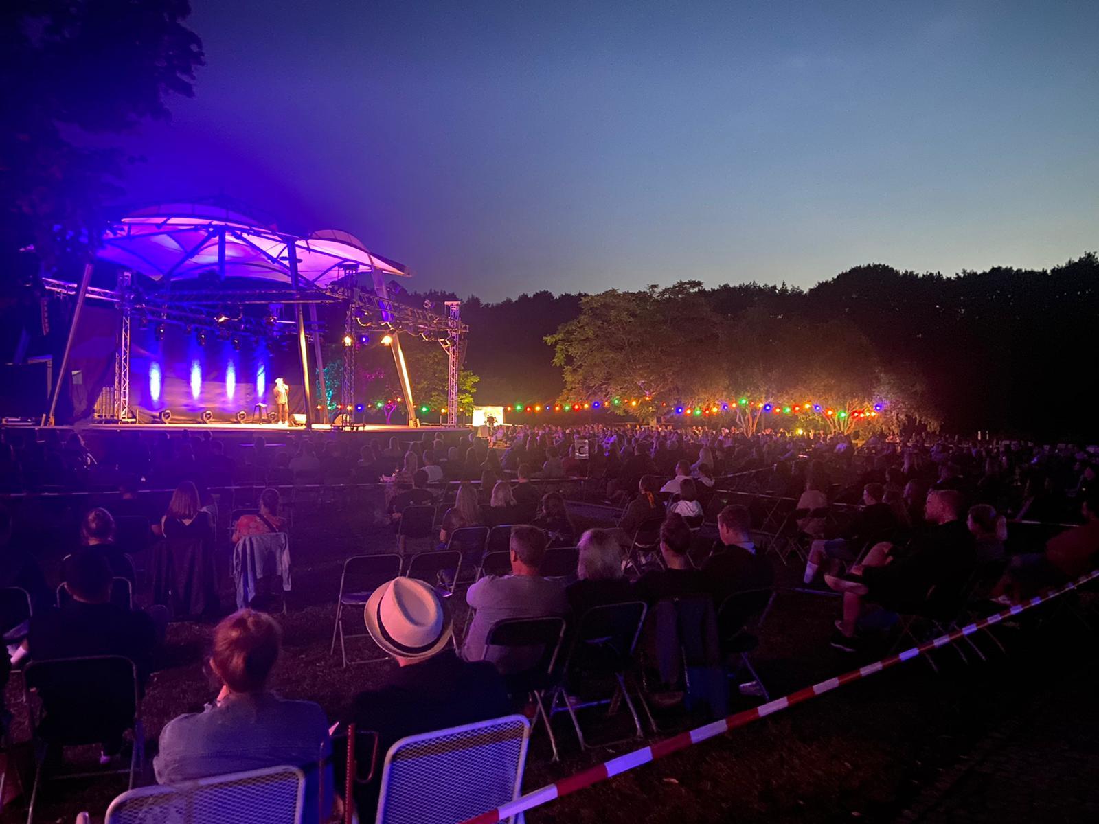 Der erste Cottbuser Kultursommer im August 2020 im Spreeauenpark