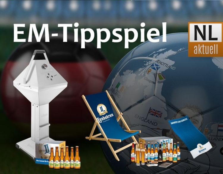 Wir tippen mit! NLaktuell startet EM2021-Tippspiel mit coolen Landskron-Preisen