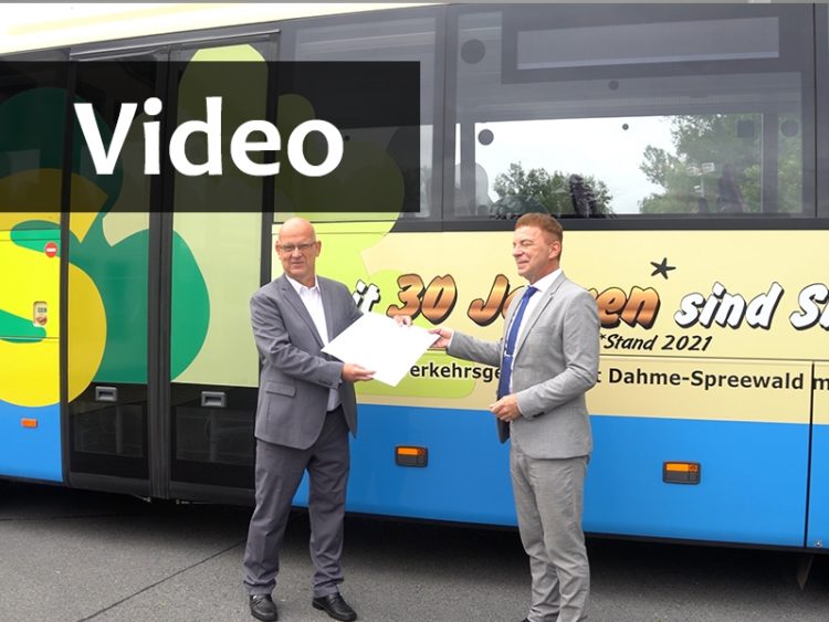 20 neue Busse für Dahme-Spreewald. RVS feierte 30. Jubiläum in Luckau