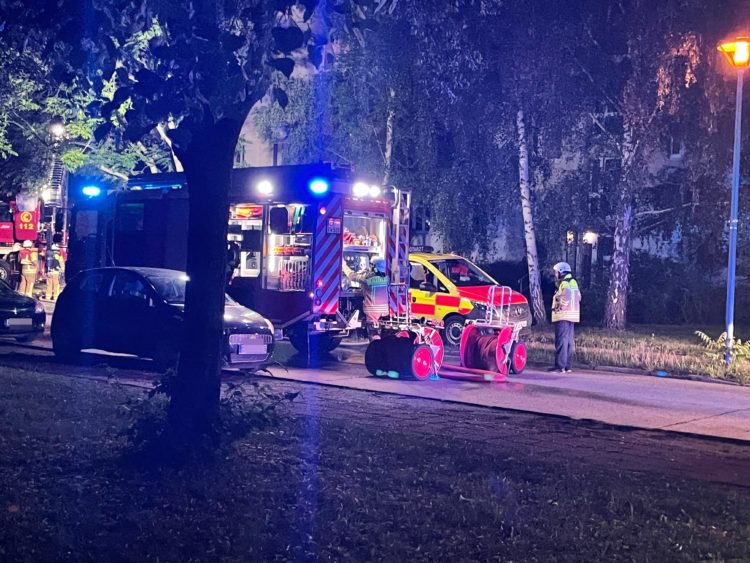 Kabelbrand löst Feuerwehreinsatz in Cottbus aus