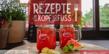 Gesund und lecker mit der Knappschaft: Melonen-Minz-Smoothie für den Kopf
