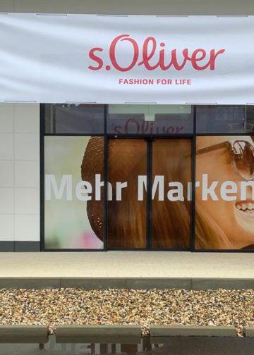 Marken Outlets Schwarzheide-Mitte. Der neue s.Oliver Store