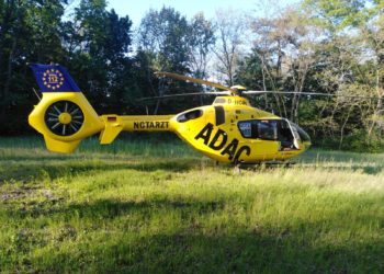 Vollsperrung: 76-Jähriger nach Unfall bei Leibsch in Klinik geflogen