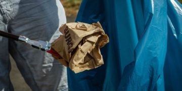 World Cleanup Day: Cottbuser sammeln Müll im Goethepark