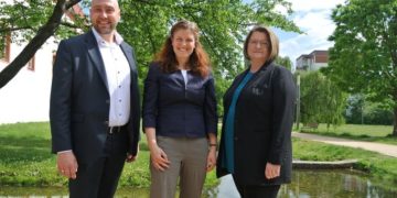 Mitarbeiter und Mitarbeiterinnen der Präsenzstelle Westlausitz