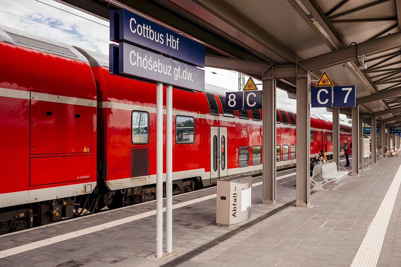 Bahnhof Cottbus ist Bahnhof des Jahres; Foto: Allianz pro Schiene, Felix Kayser