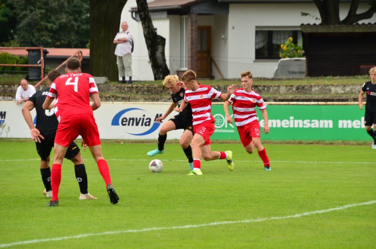 Energie Cottbus A-Jugend marschiert in der Bundesliga voran