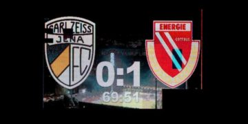 Energie Cottbus gewinnt 1:0 bei Carl-Zeiss. Eisenhuth beendet Jenas Siegesserie!